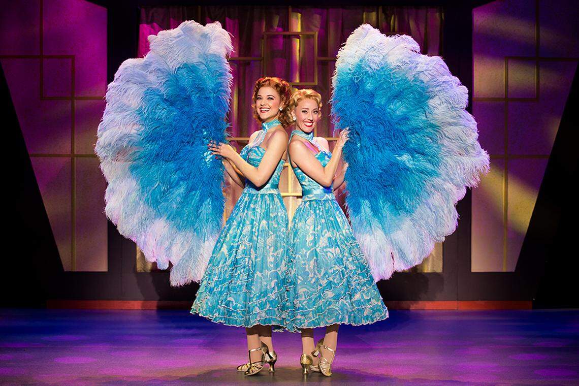 One of the most iconic numbers in “White Christmas” is “Sisters,” performed by Kerry Conte and Kelly Sheehan in the national tour company of a new stage production the holiday film classic with music by Irving Berlin.