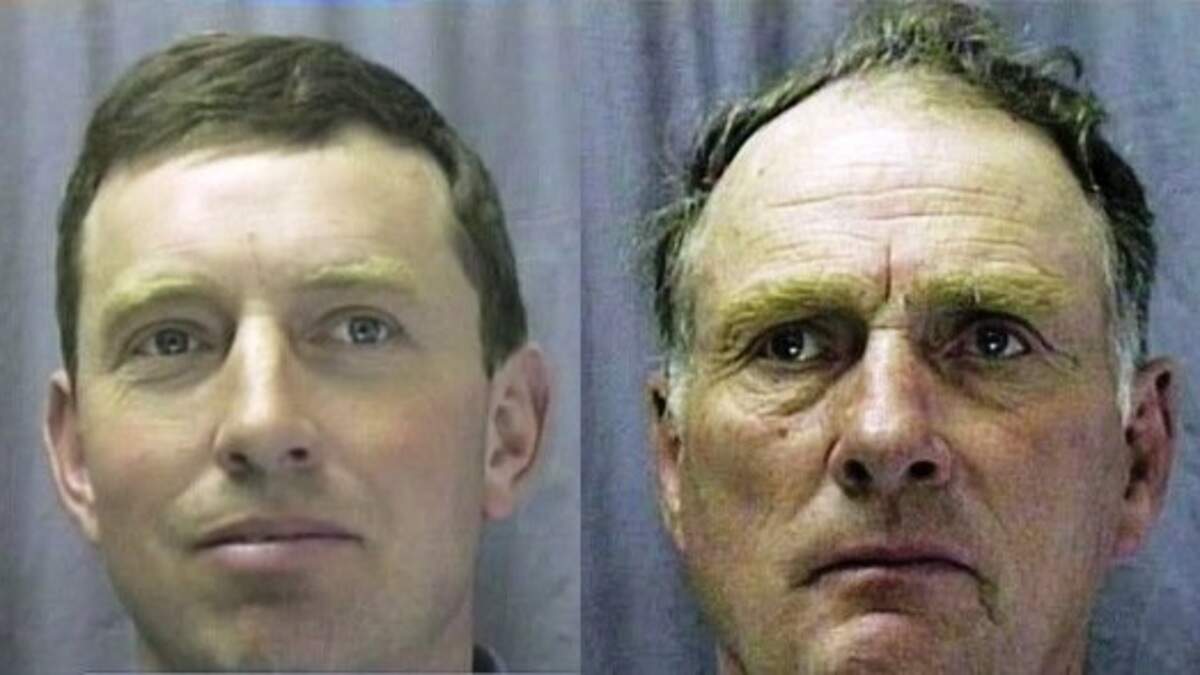 Dwight Hammond, right, and his son Steven.