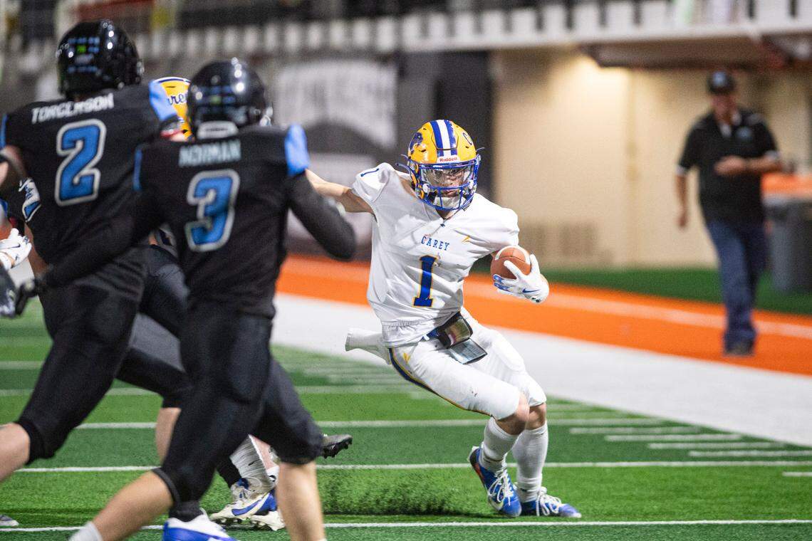 Carey senior Preston Wood was voted the 1A All-Idaho Player of the Year by the state’s coaches.