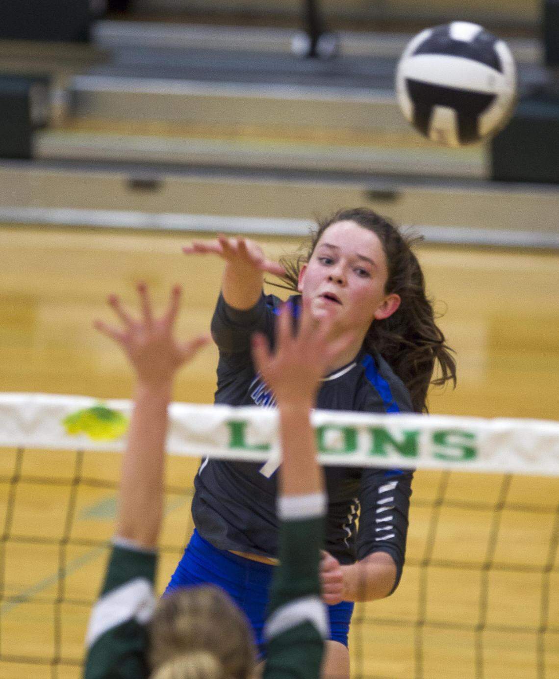 Senior Miranda Lamb will be a three-year starter at outside hitter for Timberline this fall. The Wolves are the defending 5A District Three Tournament champions.