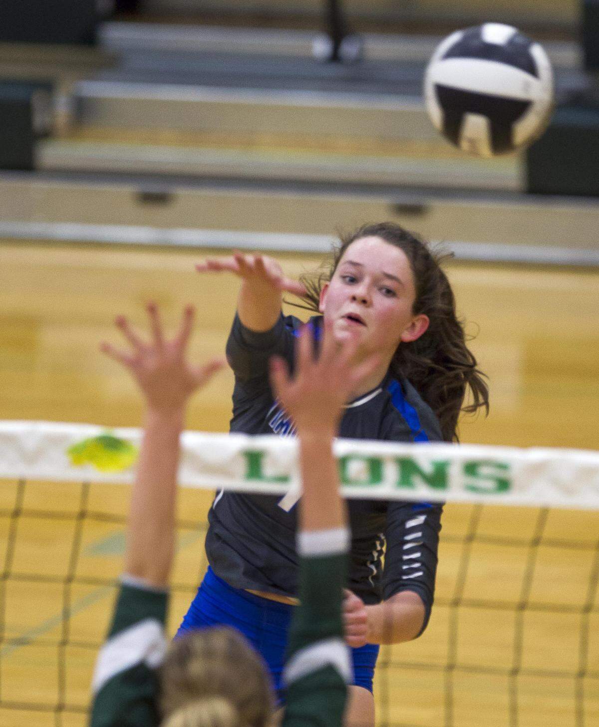Senior Miranda Lamb will be a three-year starter at outside hitter for Timberline this fall. The Wolves are the defending 5A District Three Tournament champions.