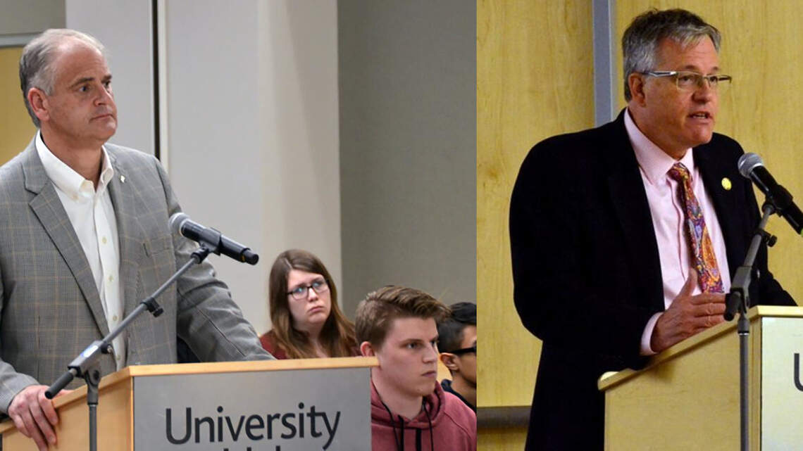 Ex-Idaho athletic director Spear accuses ex-president Staben of ‘smear campaign’