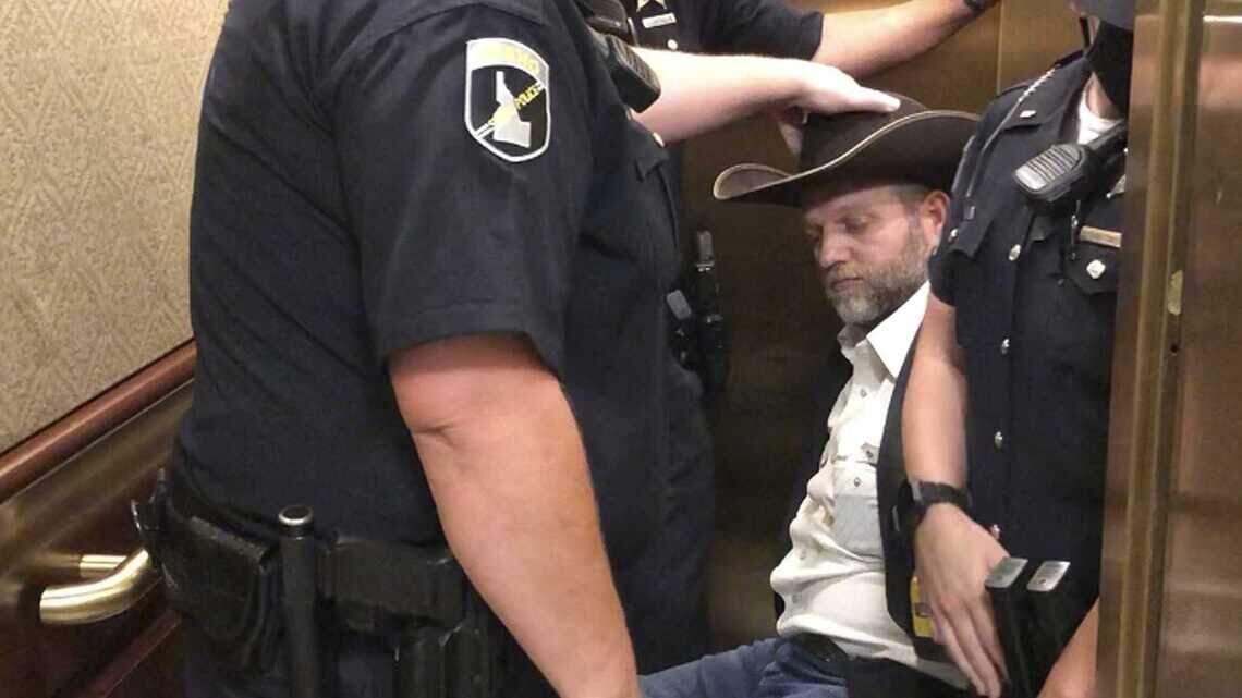 Not guilty plea entered for defiant Ammon Bundy on Idaho Capitol trespassing charge