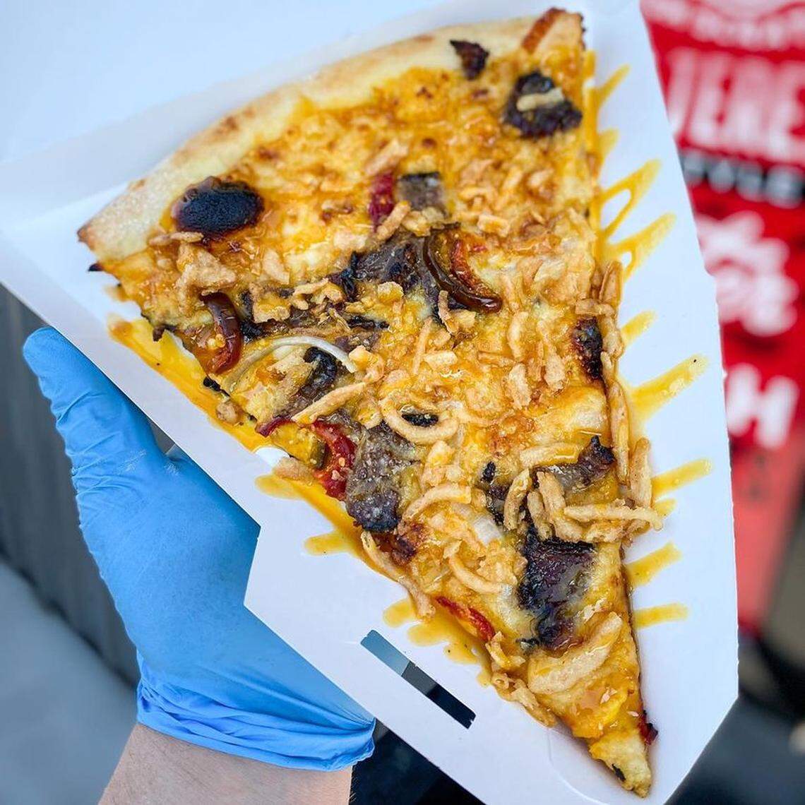 The Huck Fin is one of the specialty pizzas showcased recently.