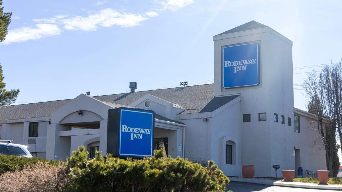 Rodeway Inn, a hotel located near the Boise Airport, at 2799 W. Airport Way.