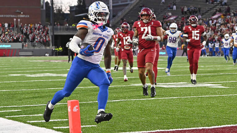 Boise State was in a tight one in Pullman. Then ‘The Jet’ landed in the end zone