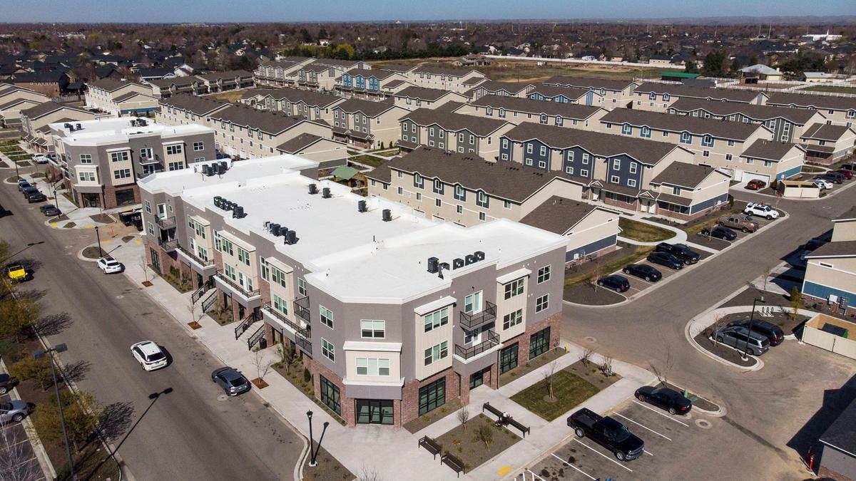The Brickyard, with about 240 units, was built along Eagle Road north of Ustick Road, with convenient access to shopping and restaurants.