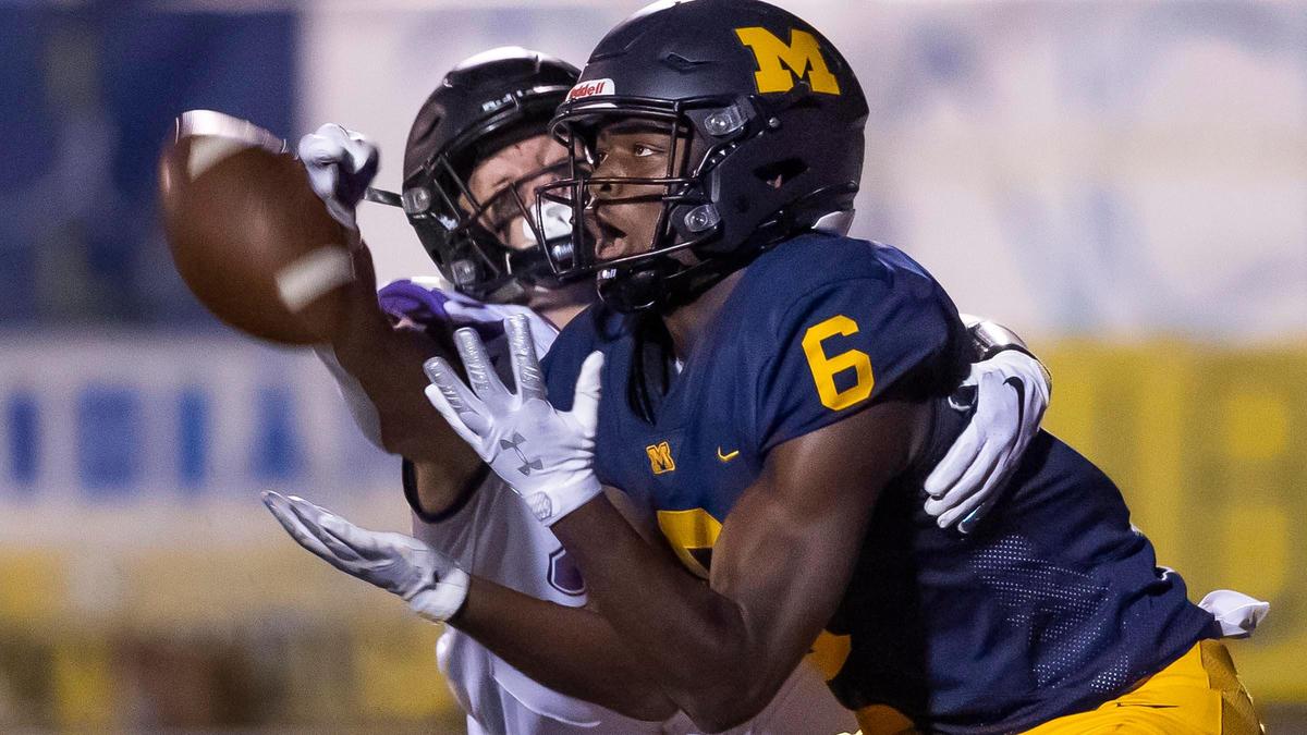 Meridian wide receiver Davis Thacker has starter for the Warriors since his freshman season.