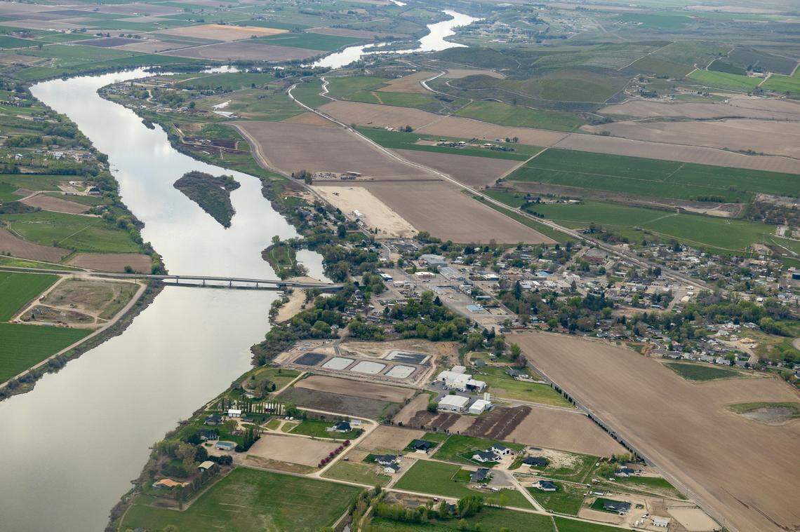 Marsing, a town bordering the Snake River in Southwest Idaho’s rural Owyhee County.