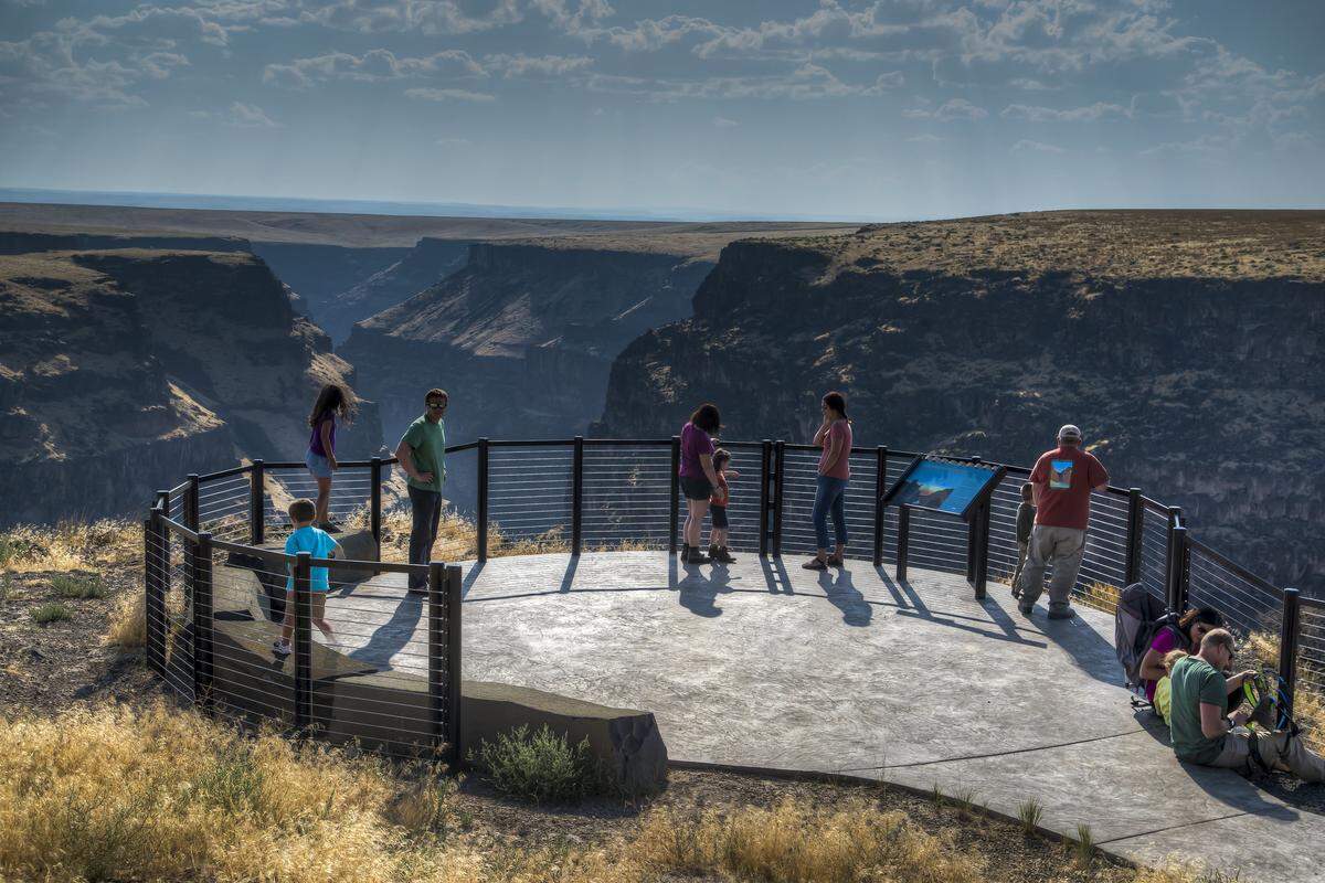 The Bruneau Canyon Overlook is one of the Bureau of Land Management’s Idaho sites that’s accessible to people with disabilities.
