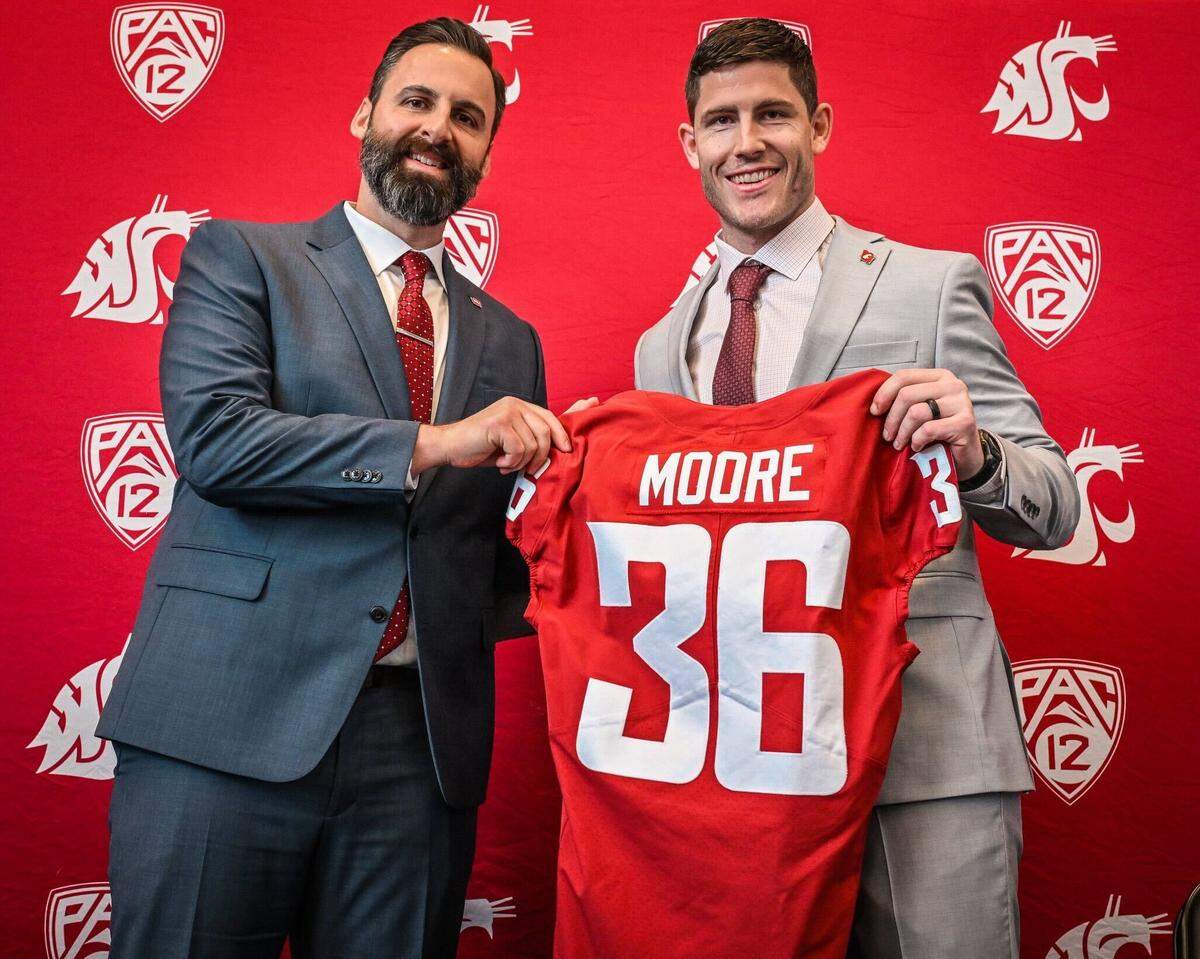 New Washington State football head coach Kirby Moore became the program’s 36th head coach earlier this month.