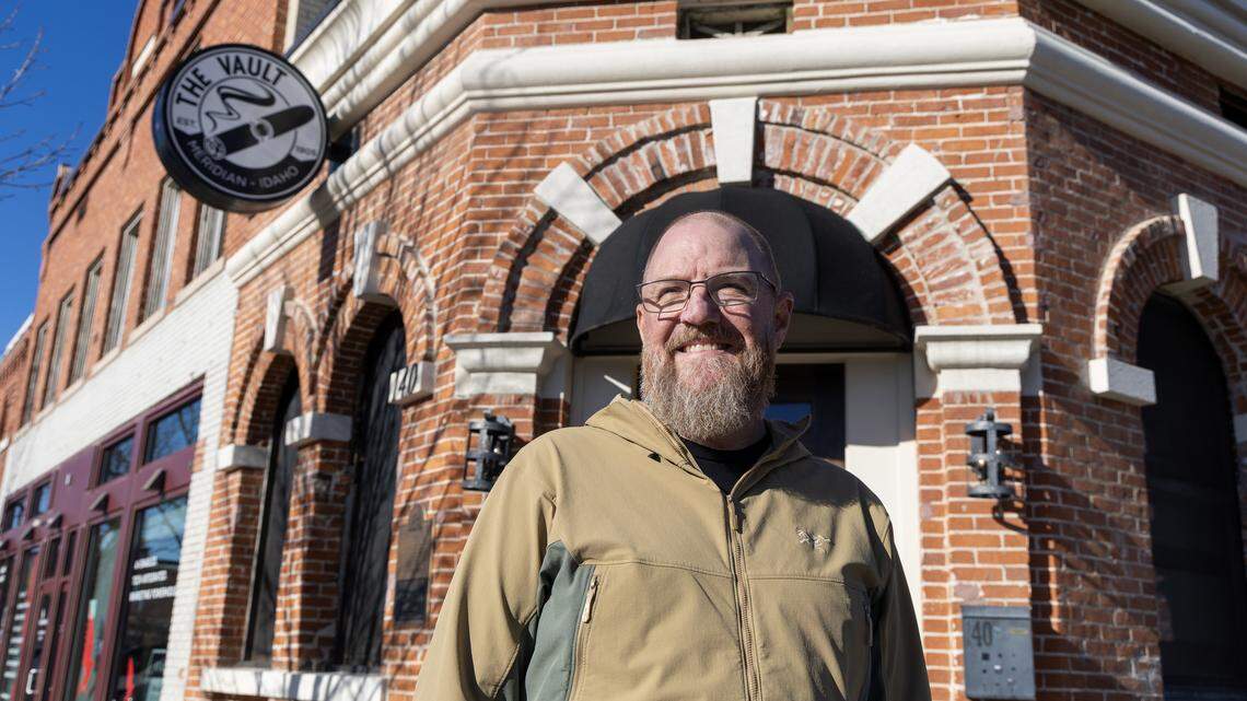 Josh Evarts, owner of The Vault, a cigar lounge in downtown Meridian, and managing member of Novembrewhiskey Properties, LLC.
