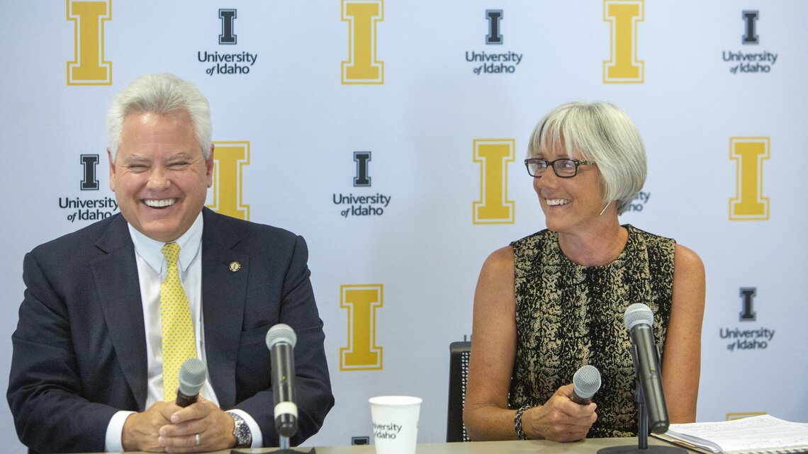 For the first time, the University of Idaho has a woman as athletic director