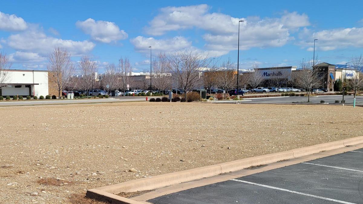 Marshalls department store, right, is east of where The Village at Meridian plans to add a new building.
