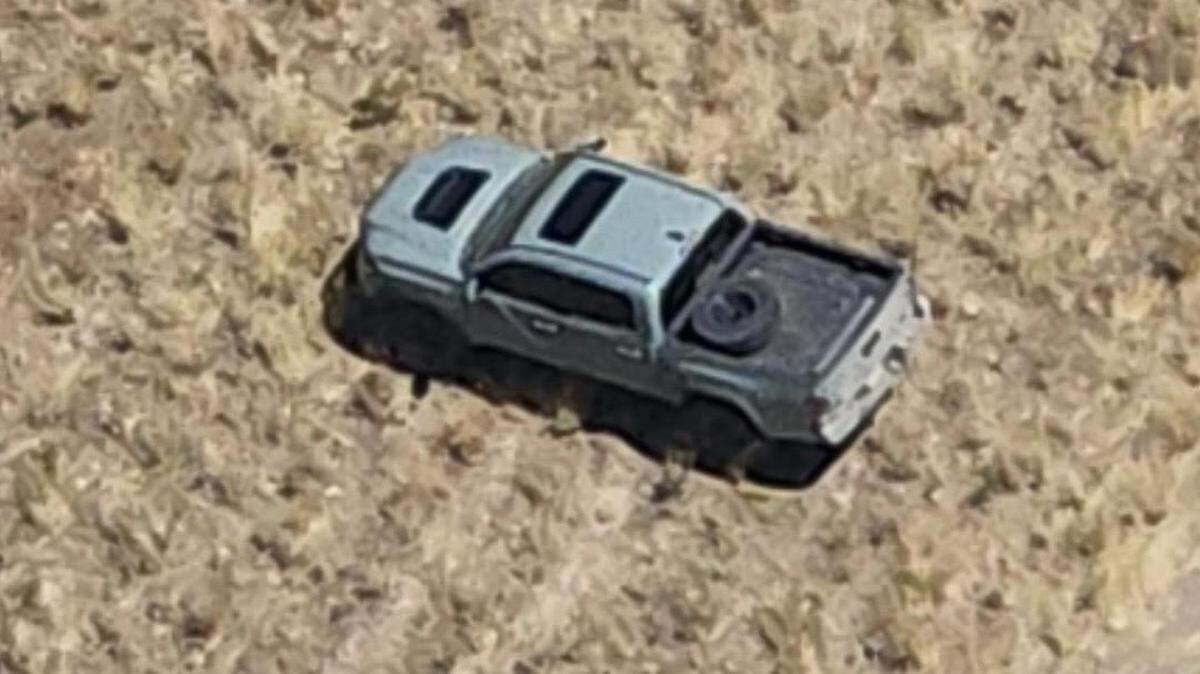 The pilot who spotted Matt Schultz’s truck was a friend of his from Pocatello.