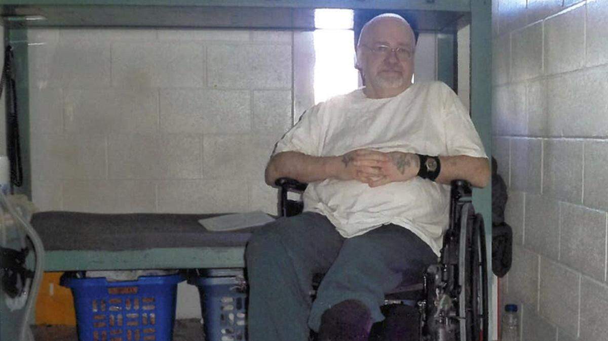 Idaho death row inmate Thomas Creech, pictured in November 2020, was convicted of three murders in the state and another in Oregon. Now 73, he has been incarcerated in Idaho for 48 years and is scheduled to be executed by lethal injection on Nov. 8.
