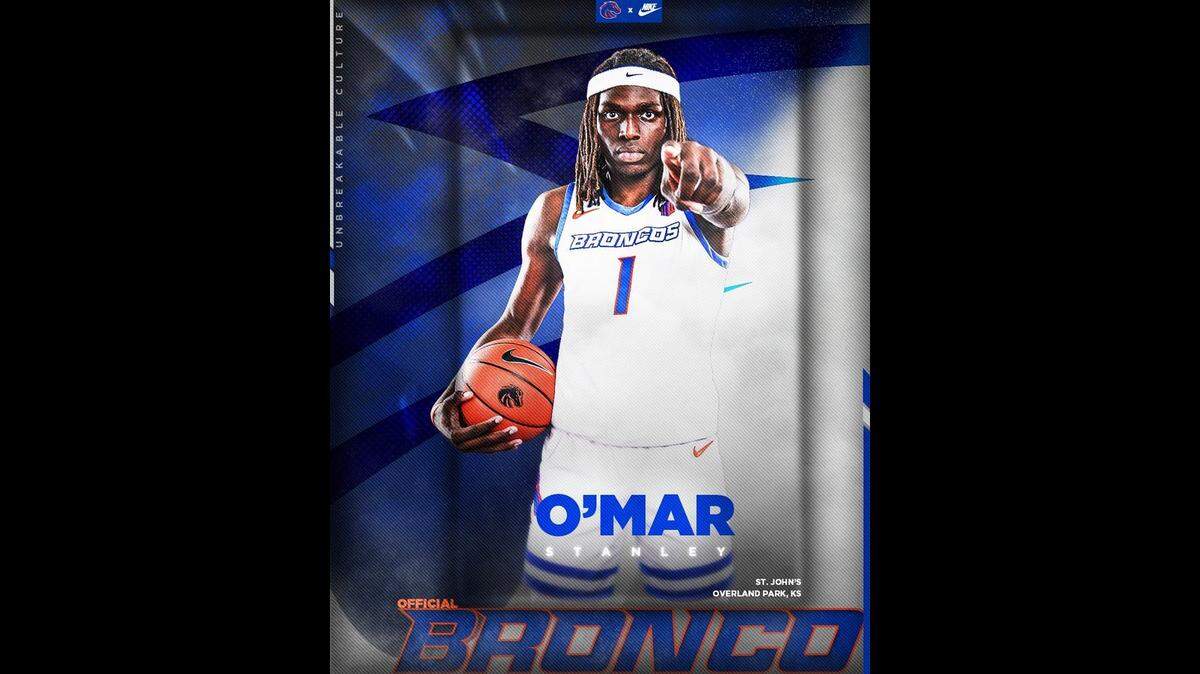 The Boise State men’s basketball team announced the addition of St. John’s transfer O’Mar Stanley on Friday.