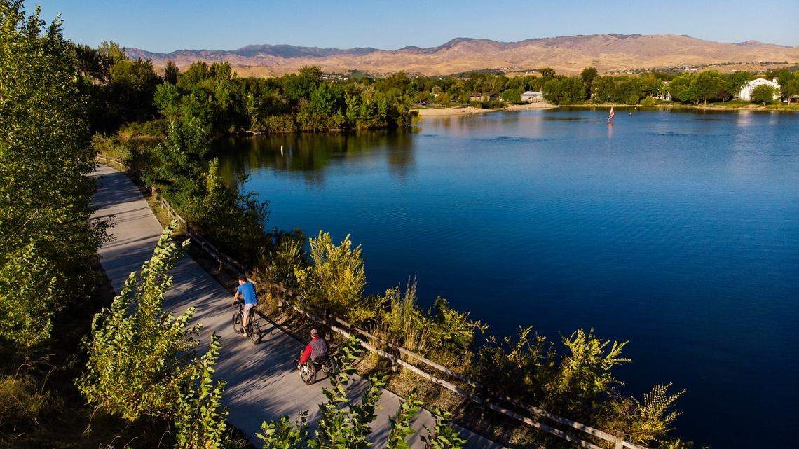 A man who was paddleboarding at Quinn’s Pond in Boise died, according to the Boise Fire Department.