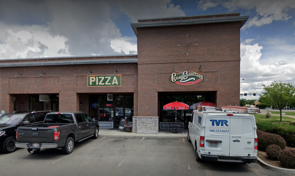 Chicago Connection in Eagle, photographed in 2023. The restaurant shut its doors in mid-September.