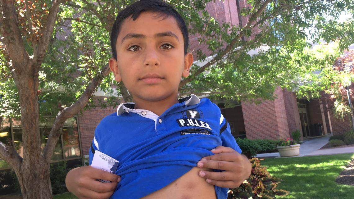 A speeding ambulance. Asking how a toddler died. 2 boys recall Boise's mass stabbing