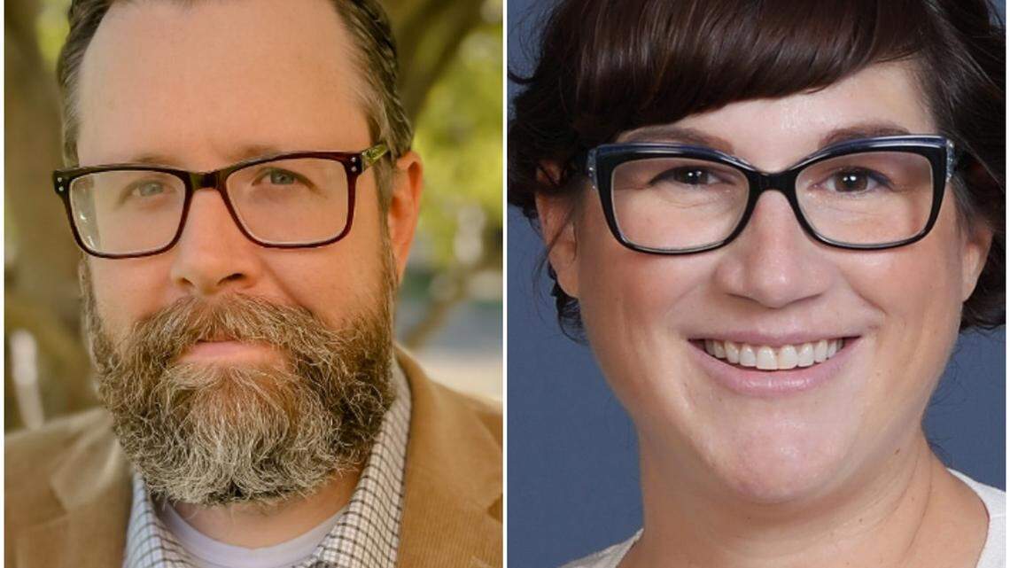 Two West Ada school board seats are up for election this November. Candidates, from left, include Brent Hart running for zone 1 and Anita Beckman running for zone 3.
