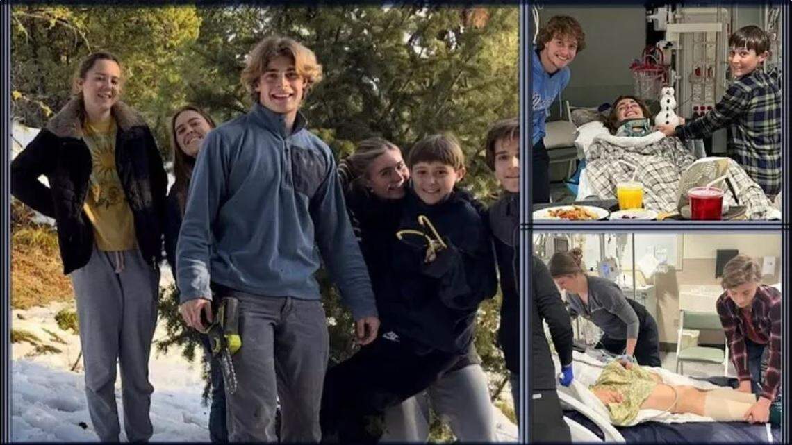 Alex Church suffered a severe spinal cord injury competing in a ski jump exhibition for the Idaho Potato Drop in Boise.