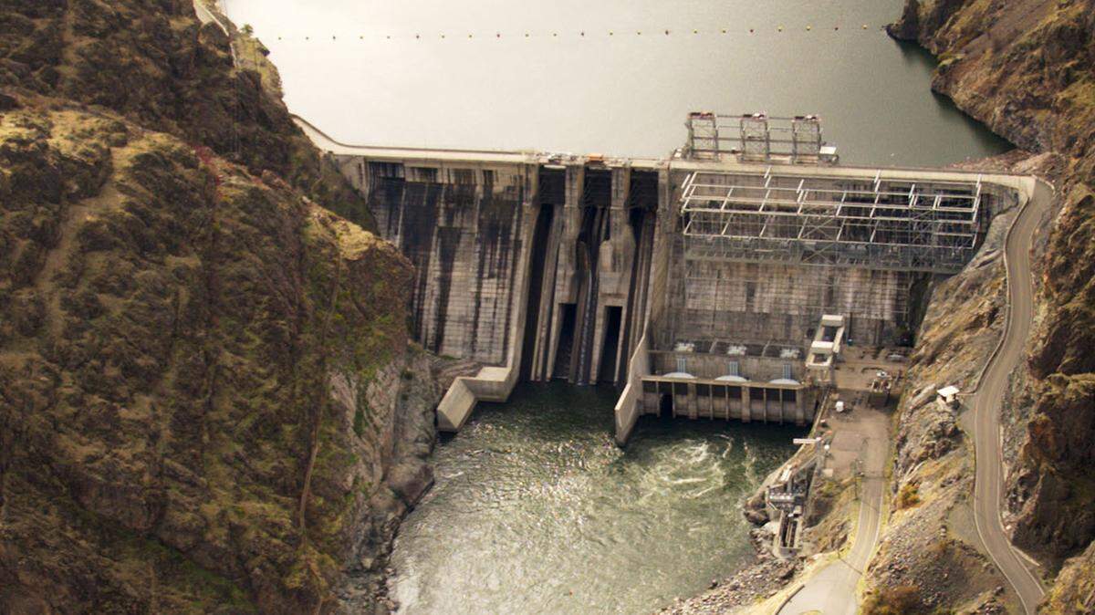 A Meridian man pleaded guilty to a federal charge after shooting at two Idaho dams, Hells Canyon Dam, pictured here, and Brownlee Dam, last summer.