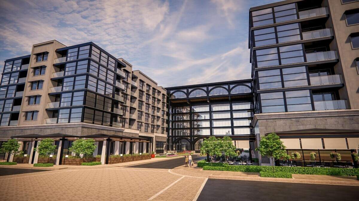 The Bridge at the Village would be the shopping center’s second residential component. The first was a Brighton Corp development for ages 55+ called the Bri.