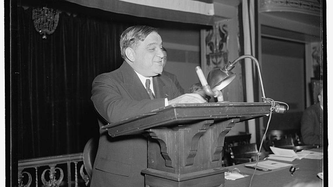 Mayor Fiorello LaGuardia is shown in this 1937 photo.