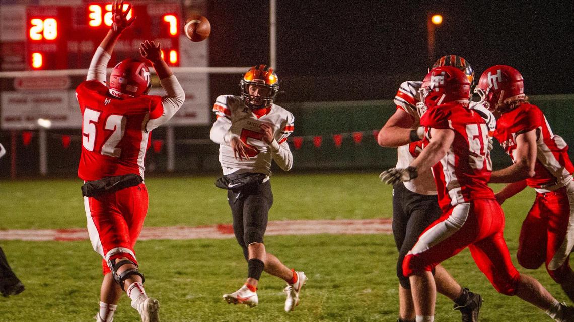Fruitland quarterback Luke Barinaga returns for his second year as a starter.