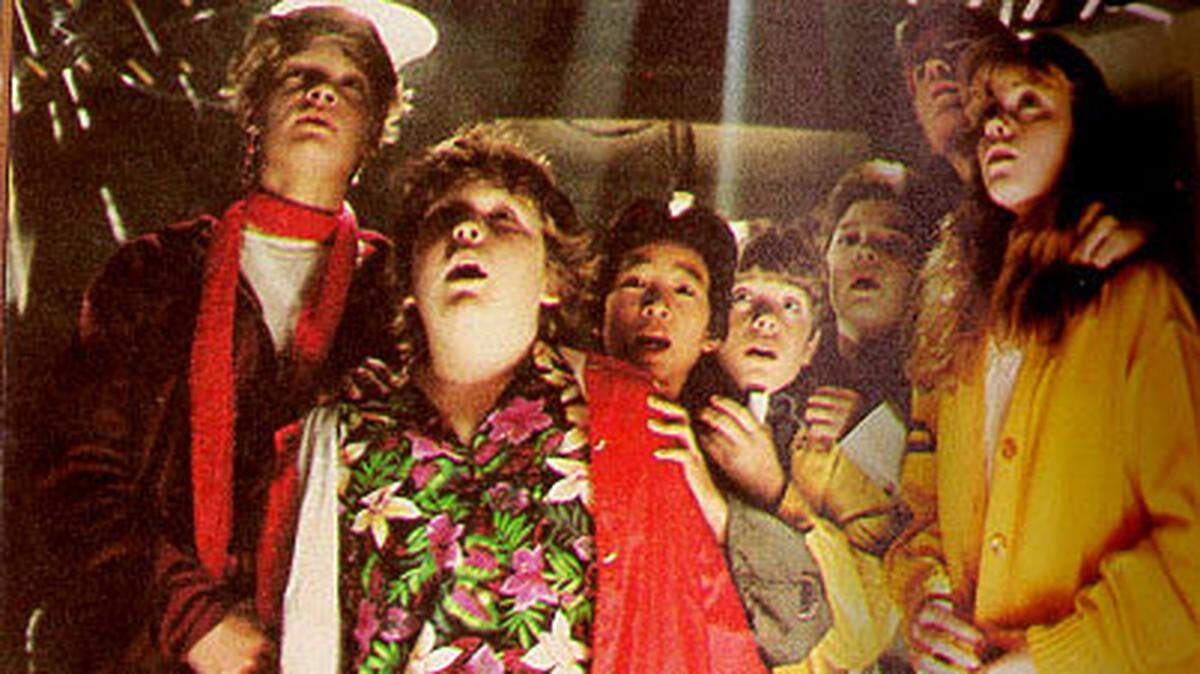 “The Goonies” will be screened outdoors at the Port of Olympia on Saturday night.