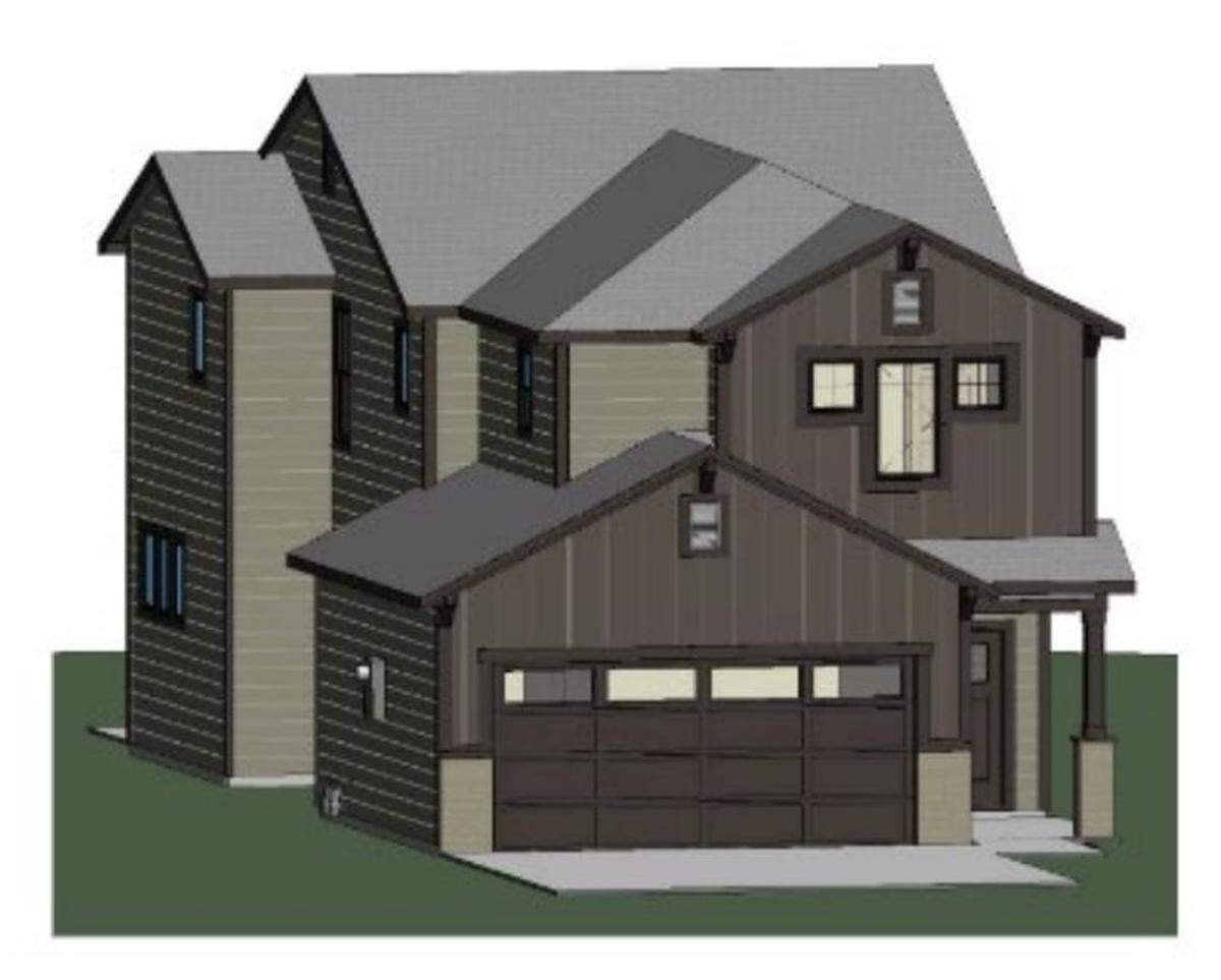 A rendering of a type of single-family homeproposed in the Avani subdivision. 