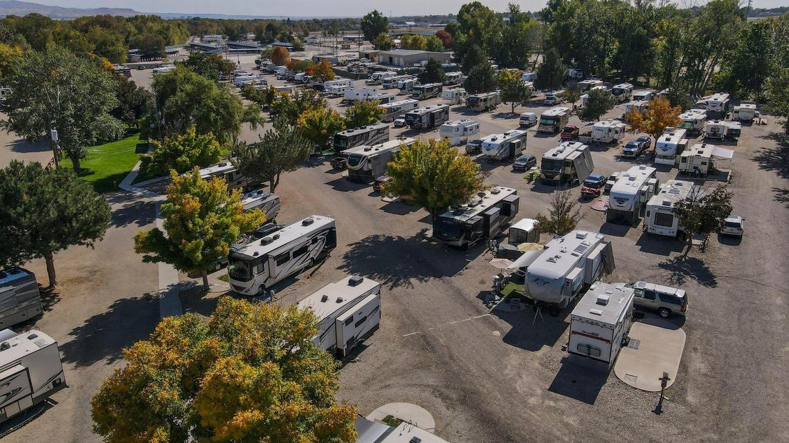 “Our numbers have increased to the point where we are operating at maximum capacity almost every night,” said Ron Lundquist, co-owner of Boise Riverside RV Park in Garden City.