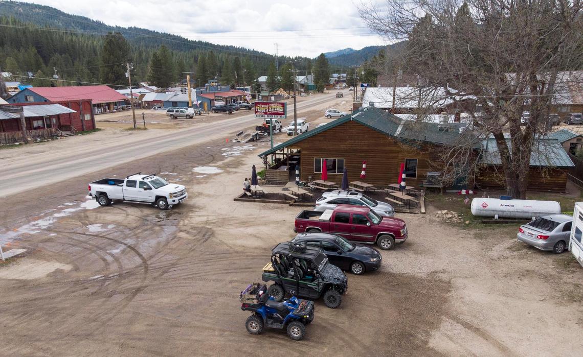 Trudy’s Kitchen, a favorite stop for people traveling through Idaho City, has opened its restaurant to guests. Idaho City and other Boise County towns are reopening in spite of COVID concerns and ahead of Gov. Brad Little’s staged plan to get the economy back on its feet.