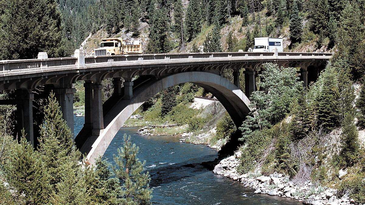 The Rainbow Bridge has served as a landmark along Idaho 55 since it was built in 1933, giving passage to motorists across the North Fork of the Payette River in Valley County.