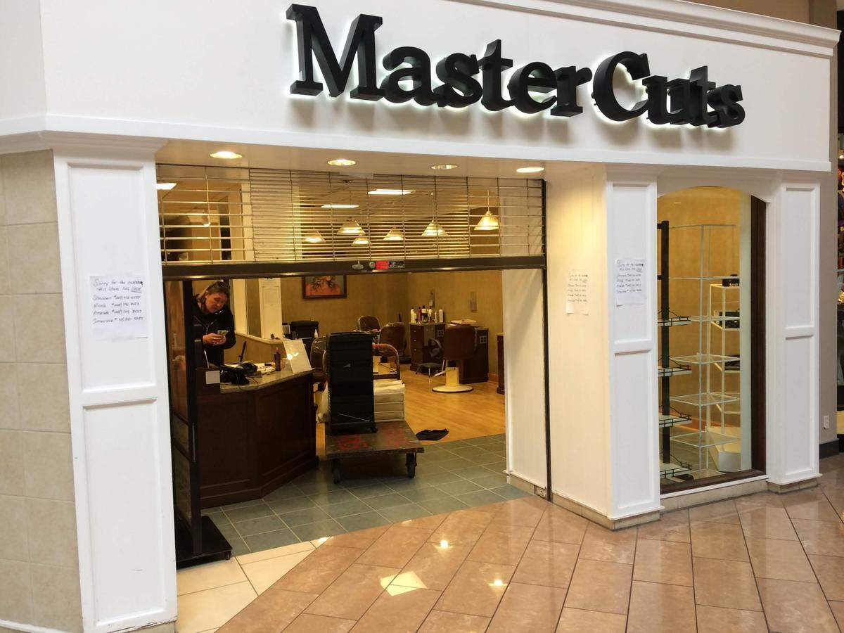 Master Cuts, a hair salon, closed on Dec. 31.