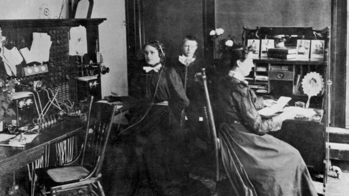 Lewiston had Idaho’s first telephones, right after their invention. Boise soon followed