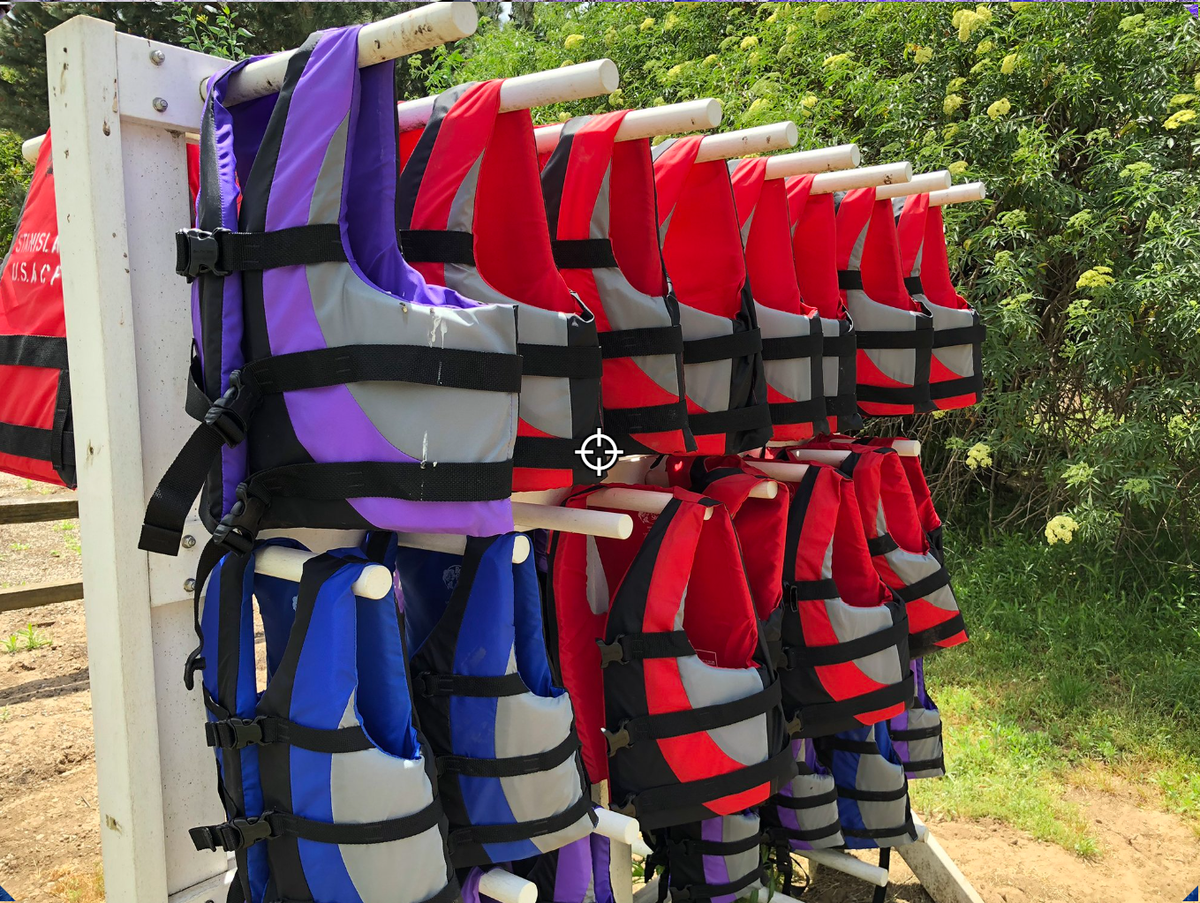Going for a swim this weekend to cool off? Make sure to wear your life jacket.