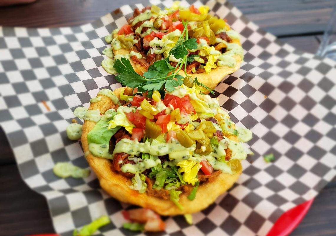 The tacos at Mala Luna deliver with the delicious frybread, but not with what’s in it.