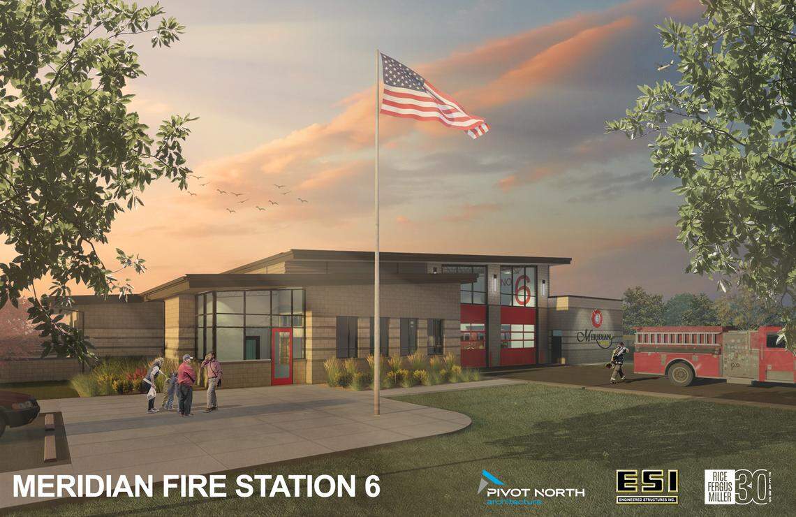 With its new fire station, Meridian hopes to decrease response times to emergencies in the southern part of the city.