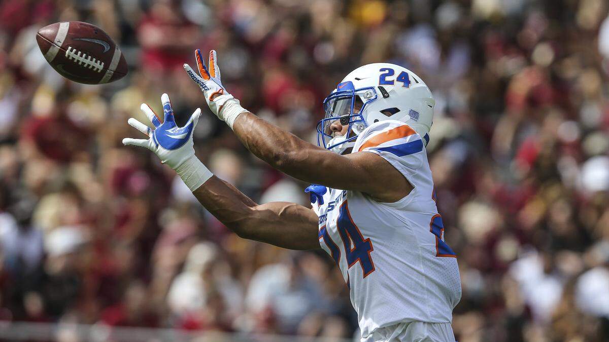 Boise State true freshman running back George Holani gained 103 yards from scrimmage in his first college game at Florida State.