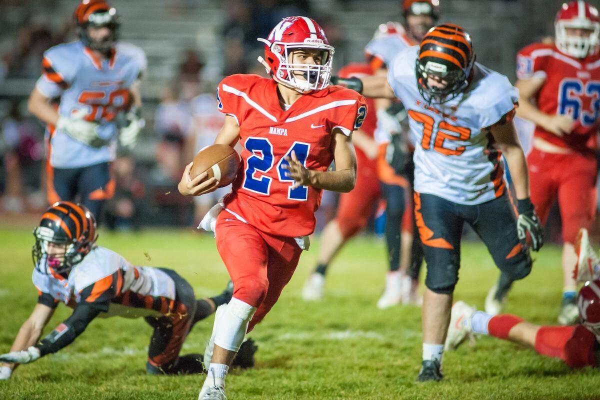 Nampa running back Brian Carrillo will try to lead the Bulldogs to an upset of No. 1 Hillcrest and their first state championship game appearance since 2007.