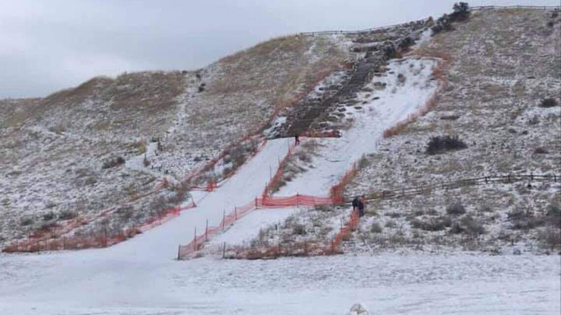 Boise Parks and Rec reinstalls fences at Camel’s Back after sledders tore down barriers