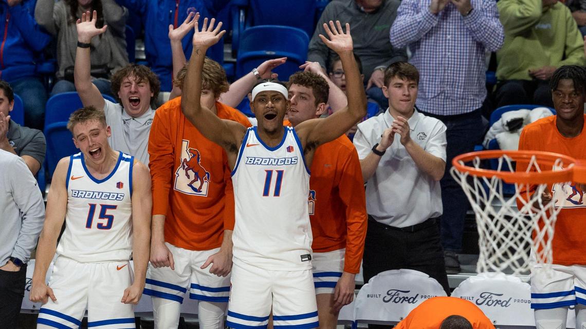The Boise State men’s basketball team wraps up the regular season against Utah State at 7 p.m. Saturday in Logan, Utah.