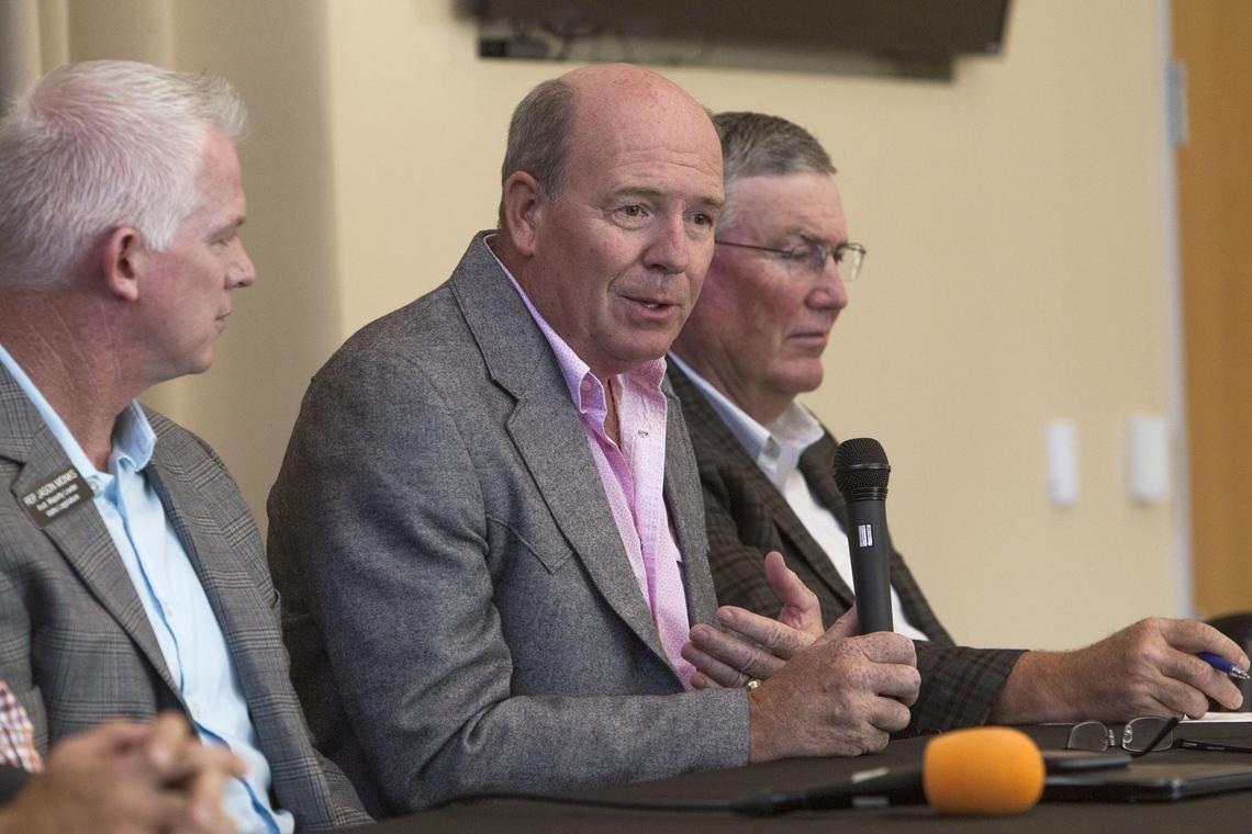 Rep. Mike Moyle, R-Star, Majority Leader of the Idaho House of Representatives, is sponsoring a bill that would allow Amazon to front the costs of road improvements around the fulfillment center it is building in Nampa.