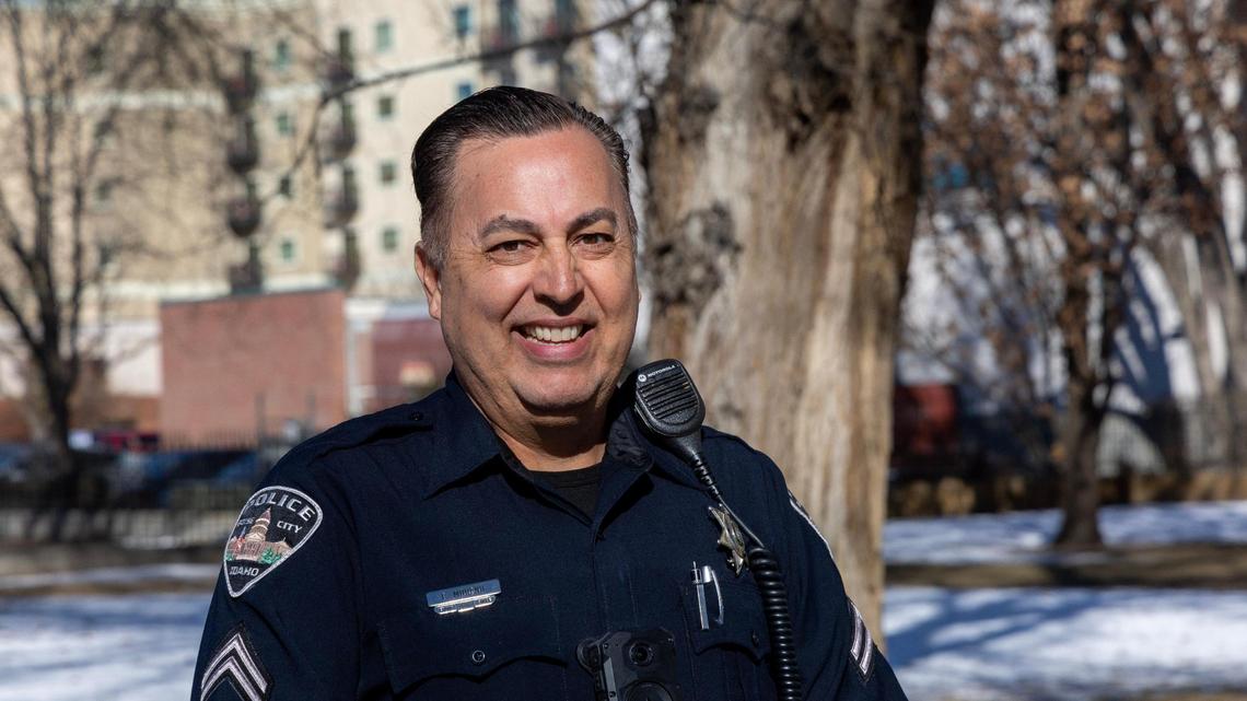 Ed Moreno works as a neighborhood contact officer with the Boise Police Department and also is the force’s Hispanic community liaison. “I wanted to work somewhere and leave it better than what I found it,” Moreno told the Statesman.