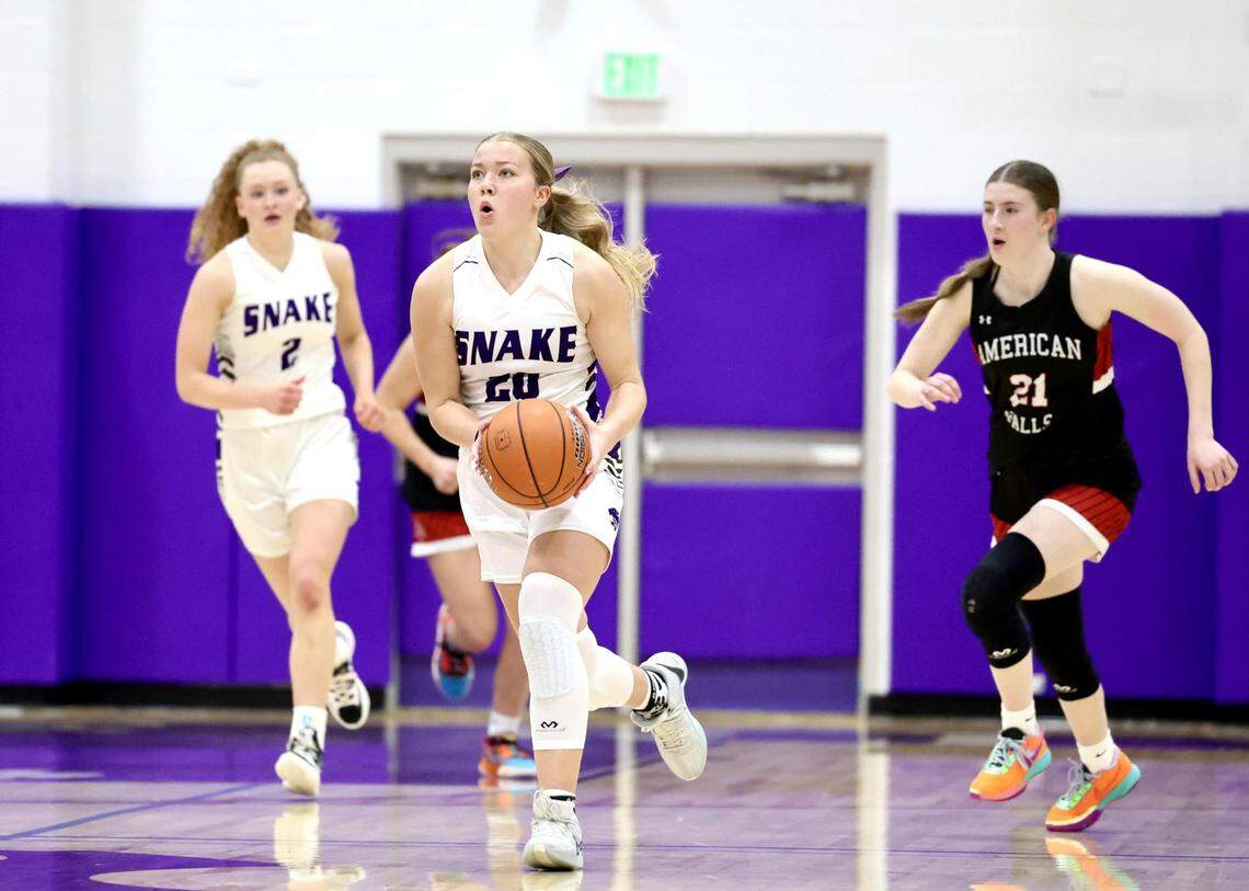 Snake River senior Rylie Edlefsen won the 3A All-Idaho Girls Basketball Player of the Year award for the second straight season. She was chosen in a vote by the state’s coaches.
