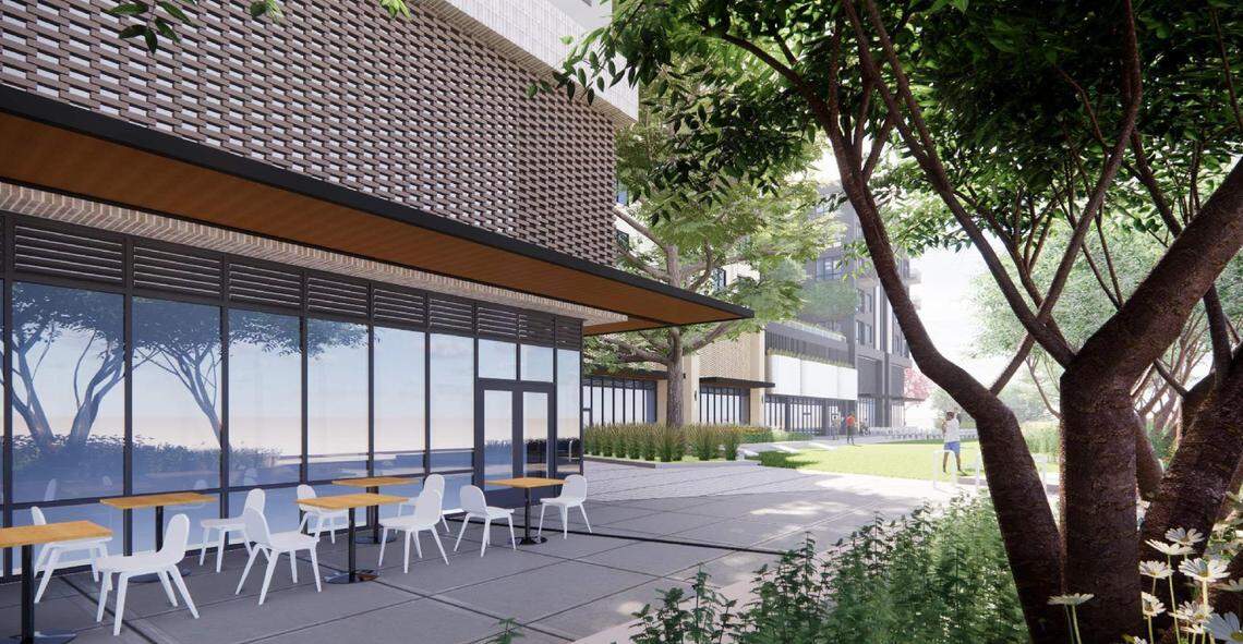 The Union 93 project was also supposed to include 12,500 square feet of ground-level retail space.