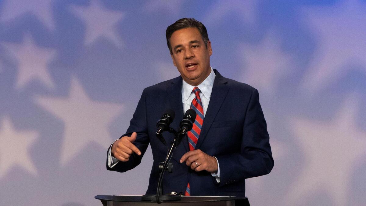 Idaho Attorney General Raúl Labrador, shown here in a debate during the general election, decided to skip joining a federal overreach lawsuit, much to the surprise and concern of the governor’s office and state agencies that are affected by the decision.