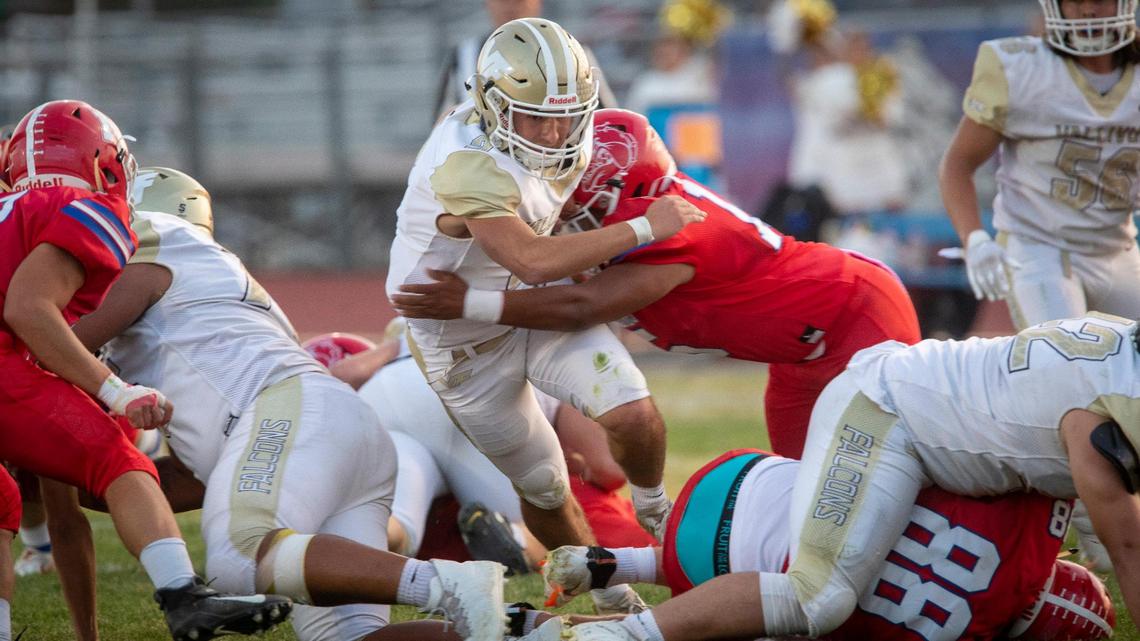 Vallivue quarterback Casey Cope returns for his second year as the Falcons starting quarterback.